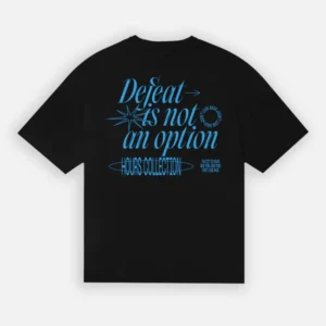 Defeat Is Not An Option T-Shirt - Black