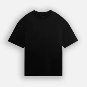 Drop Shoulder T-Shirt - Black
