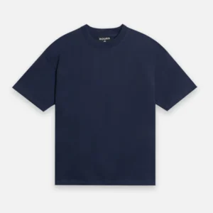 Drop Shoulder T-Shirt - Navy