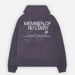 Member of No Clubs Hoodie - Midnight