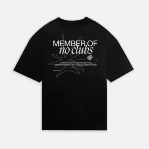 Member of No Clubs T-Shirt - Black